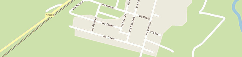 Mappa della impresa centrone aldo a SORBOLO
