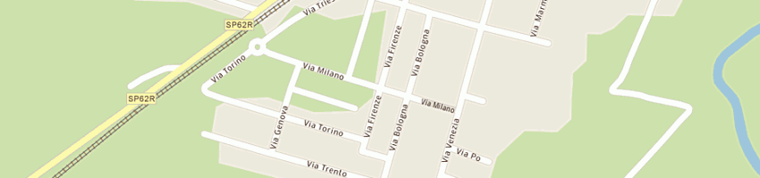 Mappa della impresa zatti william a SORBOLO