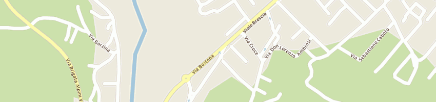 Mappa della impresa bonori matteo studio fisioterapico a VILLANUOVA SUL CLISI