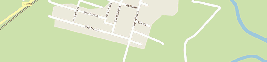 Mappa della impresa cappelli giuseppe a SORBOLO