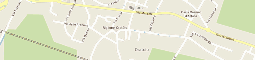 Mappa della impresa fascino di palesano mdora a PISA