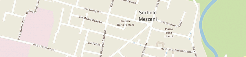 Mappa della impresa husky cafe' a PARMA