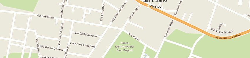 Mappa della impresa gualerzi luciana a SANT ILARIO D ENZA