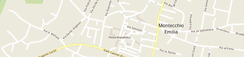 Mappa della impresa municipio di montecchio emilia a MONTECCHIO EMILIA