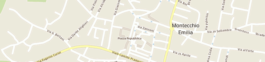 Mappa della impresa municipio di montecchio emilia a MONTECCHIO EMILIA