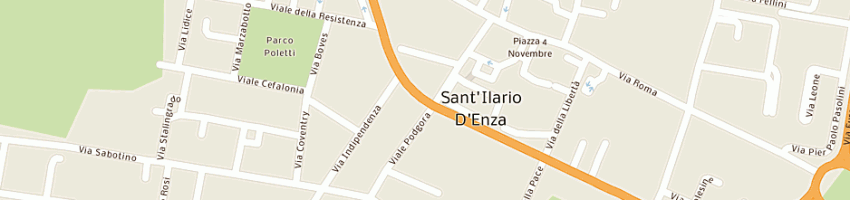 Mappa della impresa itinere - servizi culturali di cristiana pellacini a SANT ILARIO D ENZA
