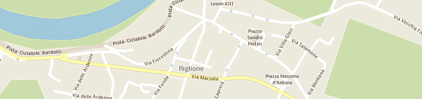 Mappa della impresa giordano vincenzo a PISA