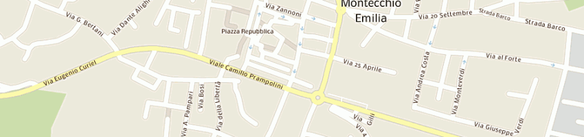 Mappa della impresa istituto immobiliare italiano del nord (spa) a REGGIO EMILIA