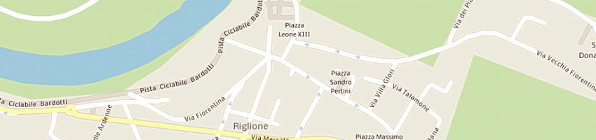 Mappa della impresa falciani massimo a PISA
