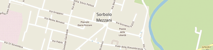 Mappa della impresa vecchi fausto a SORBOLO