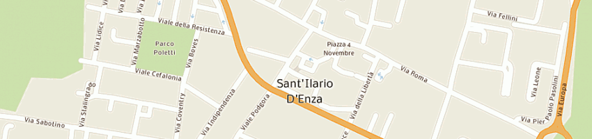 Mappa della impresa fontanesi e palmia a SANT ILARIO D ENZA