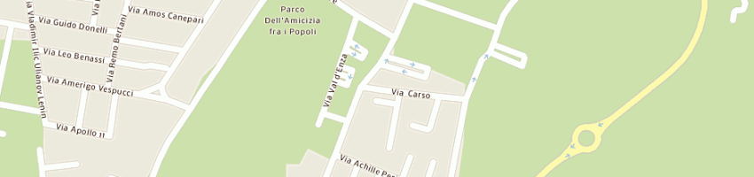 Mappa della impresa l'oasi snc di cecchella d e barchi a a SANT ILARIO D ENZA