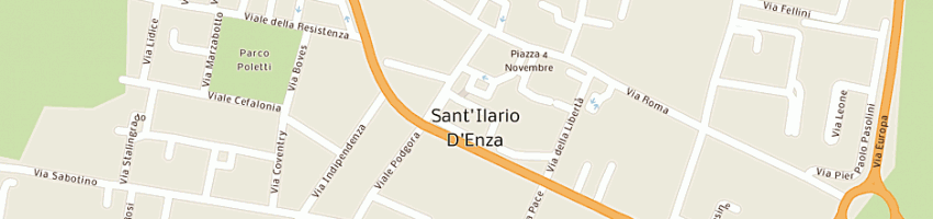 Mappa della impresa blu srl a SANT ILARIO D ENZA
