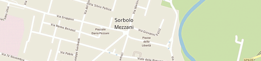 Mappa della impresa tedeschi paolo e c snc a SORBOLO