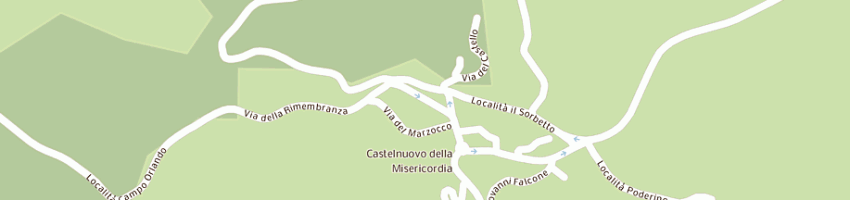 Mappa della impresa congregazione figlie del crocifisso a ROSIGNANO MARITTIMO