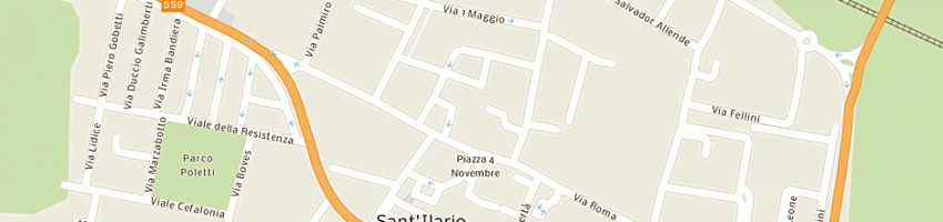 Mappa della impresa studio sabbatini srl a SANT ILARIO D ENZA