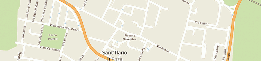 Mappa della impresa luxsa srl a SANT ILARIO D ENZA