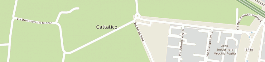 Mappa della impresa franzini prospero a GATTATICO