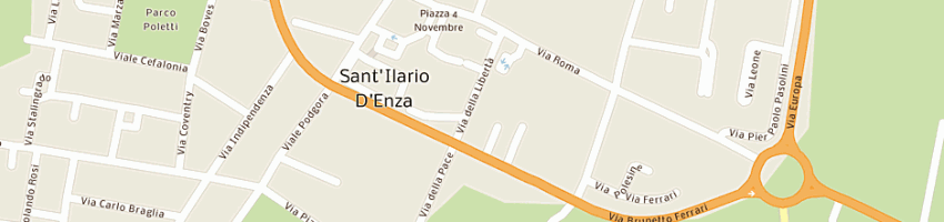 Mappa della impresa riquadri snc di zaccarelli e bonoretti a SANT ILARIO D ENZA