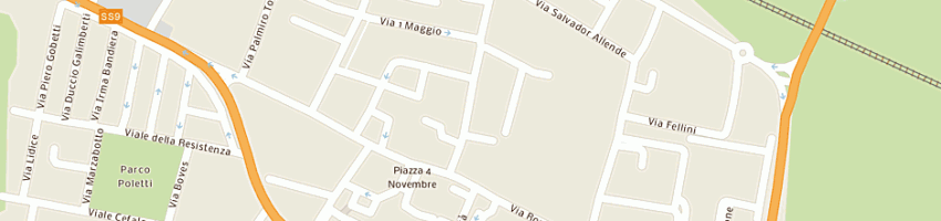 Mappa della impresa barbieri bruno a SANT ILARIO D ENZA