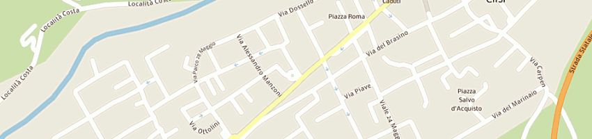Mappa della impresa goffi giancarlo a VILLANUOVA SUL CLISI