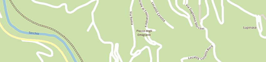 Mappa della impresa luperini giuseppe a FOSCIANDORA