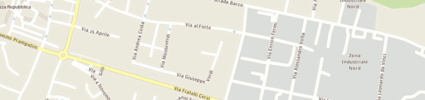 Mappa della impresa nironi glauco a MONTECCHIO EMILIA