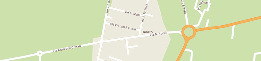 Mappa della impresa bassi franco a GATTATICO