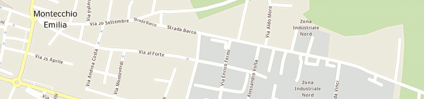 Mappa della impresa nuova electra di pascariello e c a MONTECCHIO EMILIA
