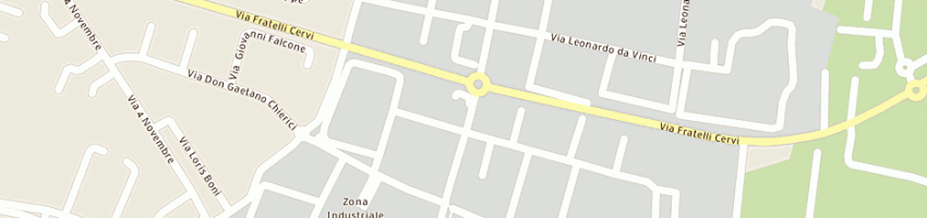 Mappa della impresa bar monny snc di bertani giuliano e c a MONTECCHIO EMILIA