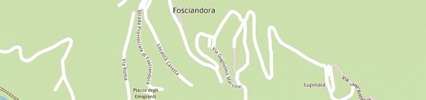 Mappa della impresa monica di monica innocenti a FOSCIANDORA