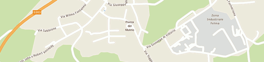 Mappa della impresa modulo cooperativa pose societa' cooperativa a CASTELNOVO NE MONTI