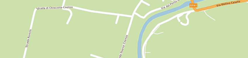 Mappa della impresa parrocchia di san siro a SORBOLO