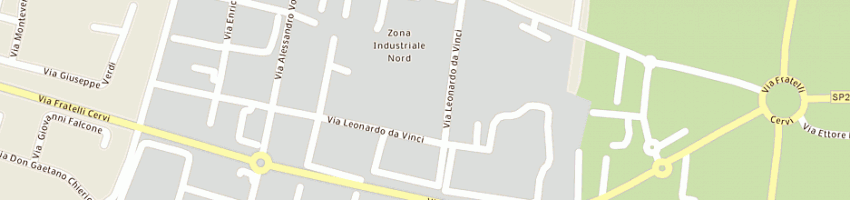 Mappa della impresa gai snc a MONTECCHIO EMILIA