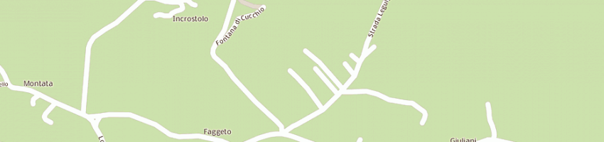 Mappa della impresa rossi giancarlo a CASINA