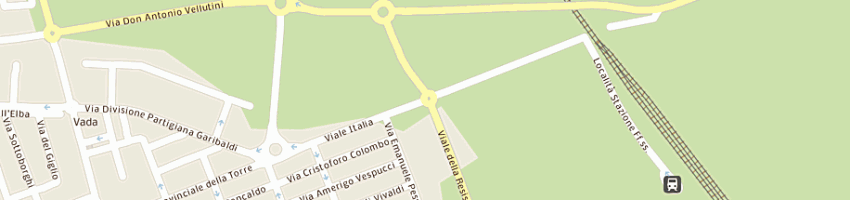 Mappa della impresa lassdi nerucci aurelio a ROSIGNANO MARITTIMO
