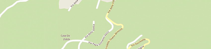 Mappa della impresa togninelli cav gino e figli (sas) a VILLA MINOZZO