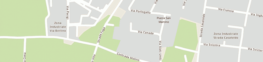 Mappa della impresa tosoni franco a CASTEL GOFFREDO