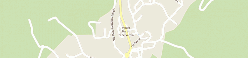 Mappa della impresa igloo di togninelli gino a VILLA MINOZZO