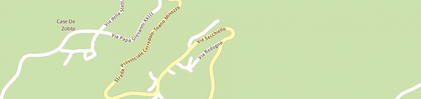 Mappa della impresa masini renzo a VILLA MINOZZO