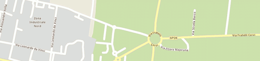 Mappa della impresa santi gabriele e c sas a MONTECCHIO EMILIA