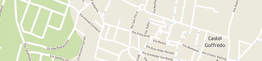 Mappa della impresa zoetti giacomo di zoetti gianni e c sas a CASTEL GOFFREDO
