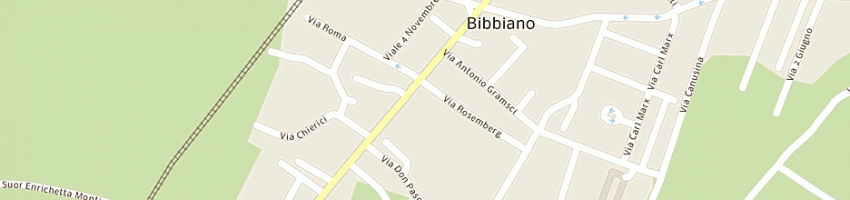 Mappa della impresa wine bar highland paolo a BIBBIANO