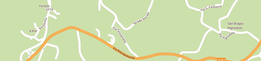 Mappa della impresa san marco costruzioni srl a CASTELNOVO NE MONTI