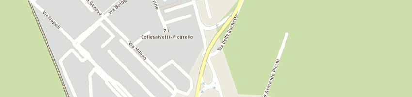 Mappa della impresa autocolle service srl a COLLESALVETTI