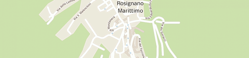 Mappa della impresa pizzeria artigiana roci rovena a ROSIGNANO MARITTIMO