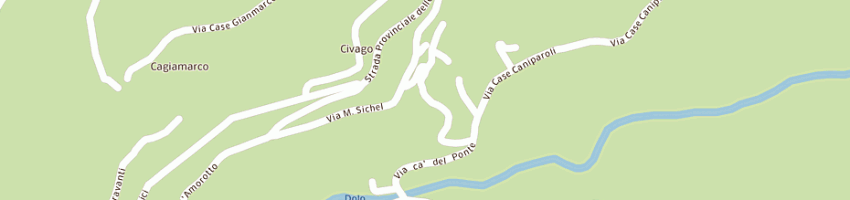 Mappa della impresa albergo appennino a VILLA MINOZZO