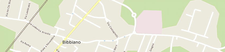 Mappa della impresa tedeschi pietro a BIBBIANO