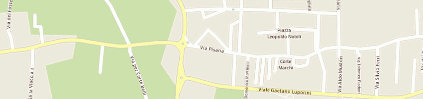 Mappa della impresa lavoropiu' spa a LUCCA