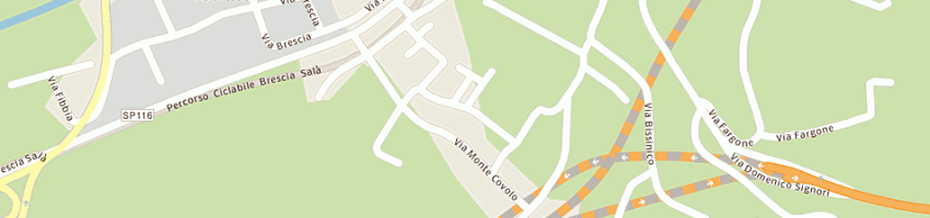Mappa della impresa bonzanini sergio a ROE VOLCIANO
